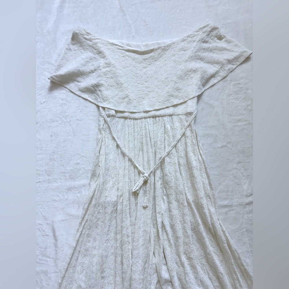 Helsa Eyelet Garden Midi-Maxi Dress - Picture 4 of 5